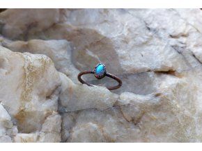 Prsten s labradoritem vel. 59