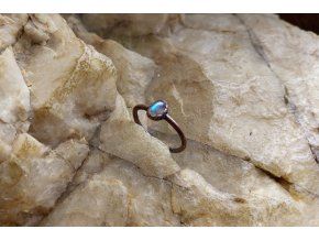 Prsten s labradoritem vel. 55