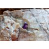 Prsten s ametystem vel. 56
