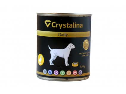 Crystalina Daily canned - Duck with rice and beetroot