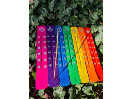 Stojánek na vonné tyčinky - lyže