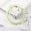 Zelený kalcit náramek na ruku korálkový krystaly minerály aragonit korálky crystalmineral.cz 9753