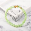 Zelený kalcit náramek na ruku korálkový krystaly minerály aragonit korálky crystalmineral.cz 9745
