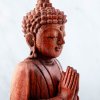 buddha dřevěnná soška meditující budha feng shui dekorace crystal mineral eshop crystalmineral.cz 9937