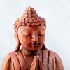 buddha drevenna soska meditujici budha feng shui dekorace crystal mineral eshop crystalmineral.cz 2 9949