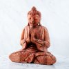 buddha drevenna soska meditujici budha feng shui dekorace crystal mineral eshop crystalmineral.cz 2 9951