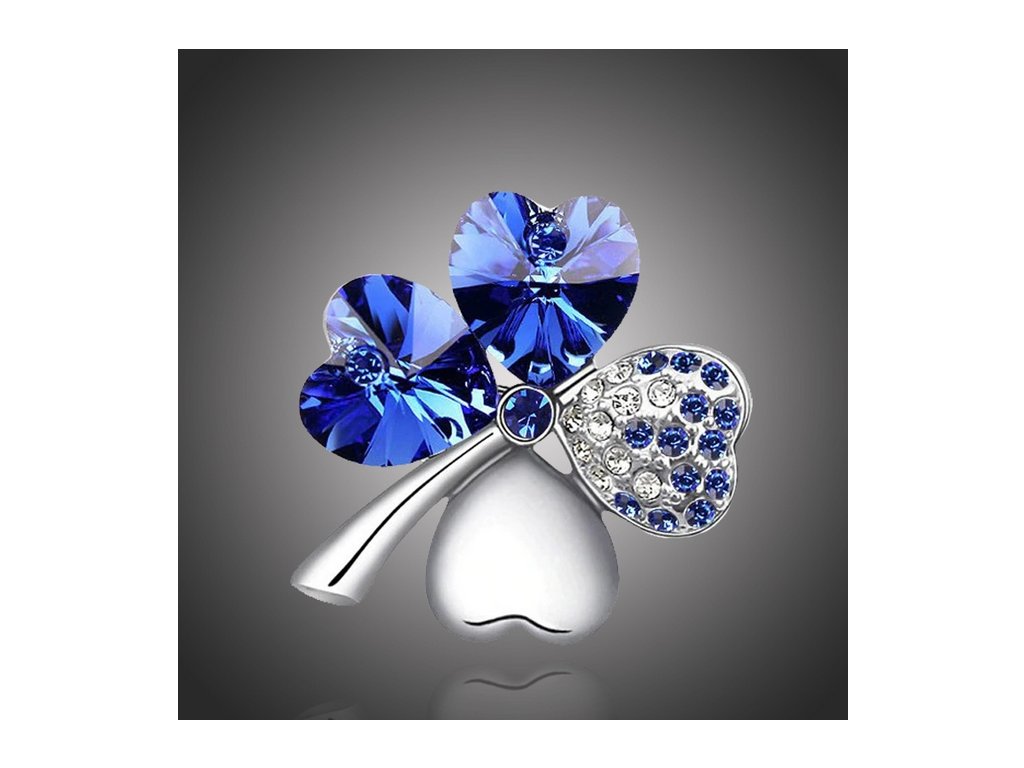 Screenshot 2025 06 04 at 12 48 10 Brož Swarovski Elements Čtyřlístek různé barvy