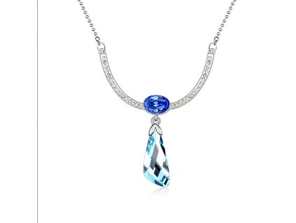 Screenshot 2025 05 29 at 16 45 14 Exkluzivní náhrdelník s krystalem Swarovski elements ve tvaru kapky modrá NK0884 0305
