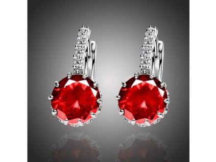 Screenshot 2025 06 04 at 13 36 46 Náušnice Swarovski Elements Bernadette Light Garnet