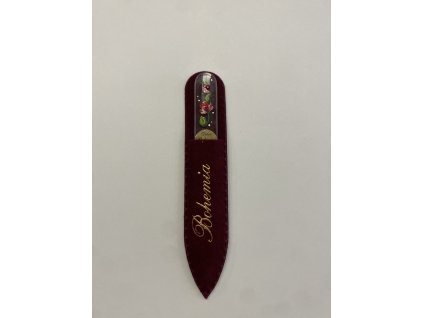 Pilníček na nehty 90 mm s křišťály Swarovski Elements® květy