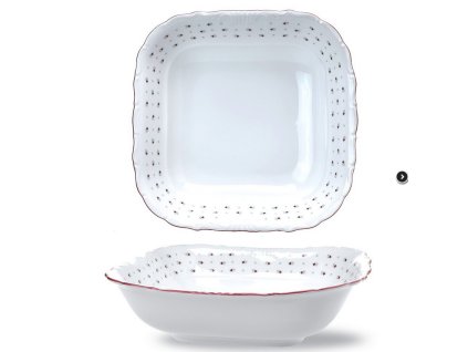 Screenshot 2025 06 24 at 11 46 46 Mísa 4 hranná 24 cm Francesca Ragan velkoobchod sklem porcelánem a dárky