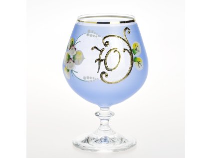 Výroční číše 400 ml "70" modrá