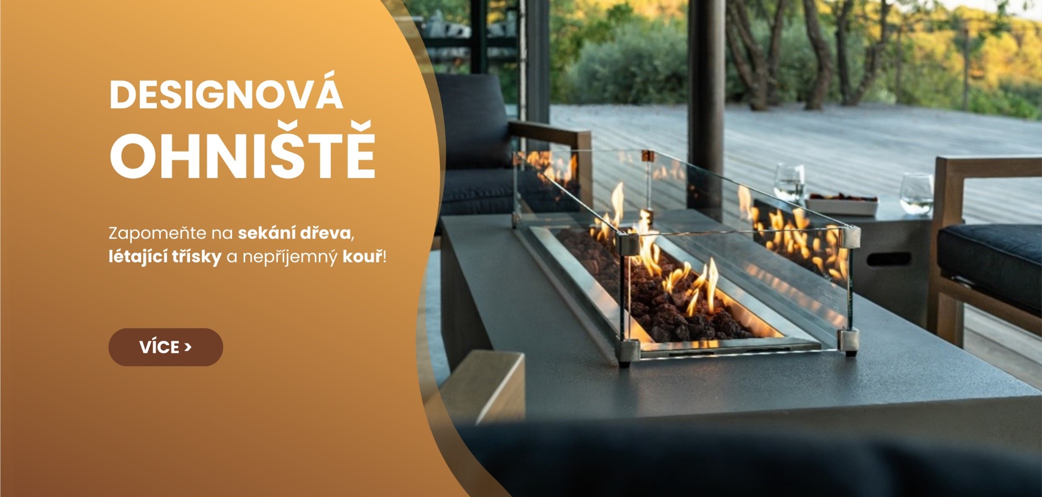 Designová ohniště