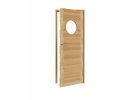 Dřevěné dveře do finské sauny