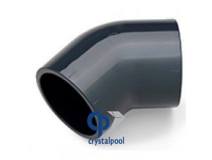 10530 koleno 45 d40 pn16 pvc