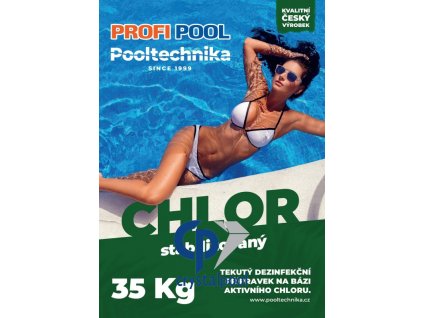 chlor tekutý stabilizovaný 35kg PROFIPOOL