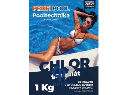 Rychlorozpustný chlor granulát 1kg PROFIPOOL