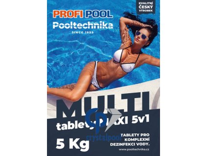Chlor 5v1 MULTI tablety Maxi PROFIPOOL 5kg