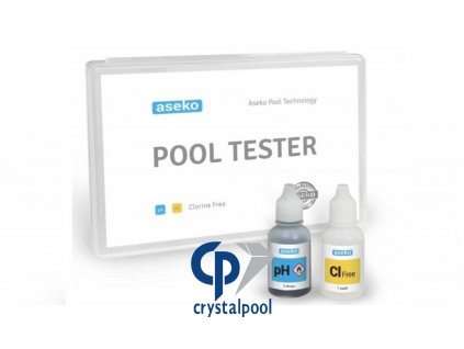 Bazénový Tester pH, Clf, Clt (200 stanovení) Aseko