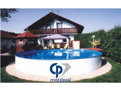 Bazén kruh MILANO 3,5m x 1,2m, Carrara, síla 0,8 mm