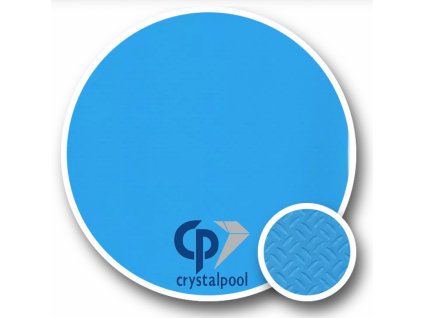 Bazénová folie ELBE SBG CLASSIC 1,5mm Adriatic Blue šíře 1,65m (modrá - 604)