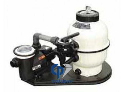 Filtrační jednotka Astralpool Cantabric d400, Victoria 8,5m3/h, 60 kg písku, boční ventil