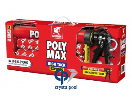 PLY MAX HIGH TACK EXPRESS profi sada 6ks vč. pistole