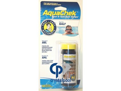 AquaChek testovací proužky - sůl 400-7000 mg/l