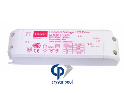 Cariitti LED zdroj, LL1x30-E-CV24 IP20