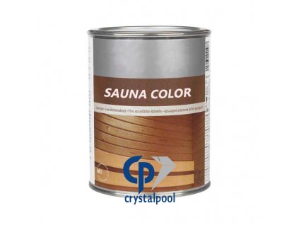SST barva pro interiér saun, světle hnědá 0,9 l
