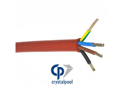 Silikonový kabel SIHF 4x0,5 mm