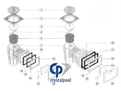 nahradni dil skimmeru kripsol vakuovy kotouc crystalpool