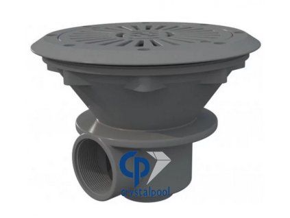 81401 dnova vypust kulata 210mm seda ral 7004