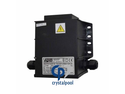Bezpečnostní transformátor 50 W, zalitý 230 V/12 V