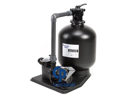 Filtrační zařízení Azur KIT 380 6m3/hod Preva - propojovací potrubí, 42kg písku