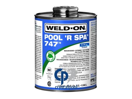 Lepidlo Weld-on 747 PVC rychloschnoucí 237ml
