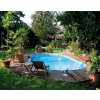 Bazén ovál TOSCANA 5 x 9 x 1,50m Carrara síla 0,8mm
