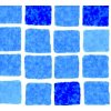 Bazénová bordura ELBE 1,2mm, bal. 25m, šíře 26cm, mozaika blue