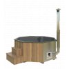 Estonská dřevěná kádě Hot tub DELUXE 240 xxl