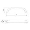 30660 1 madlo s prirubou delka 2 5m