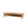 Lavice hotová - modul 36x150 osika THERMOWOOD