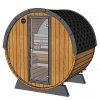 Sudová sauna 160 SMRK, částečně prosklená, smontovaná