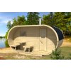 Oválná sauna 240 SMRK, smontovaná
