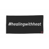 Harvia ručník #healingwithheat 90 x 170 cm, černý