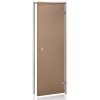 Dveře do parní sauny "A" 7x21 Satin Bronze 685x2095 mm