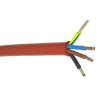 Silikonový kabel SIHF 4x0,5 mm