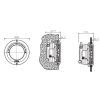 69787 1 svetlo emaux led rgb 16w 12v 252led