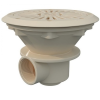 81398 dnova vypust kulata 210mm slonova kost ral 1015