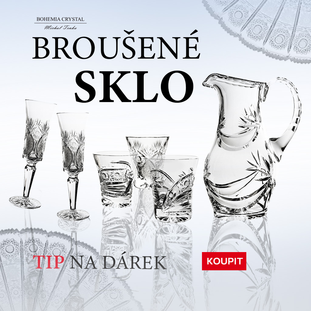 Bohemia Crystal broušené sklo