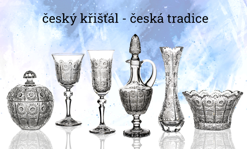 Bohemia Crystal broušené sklo